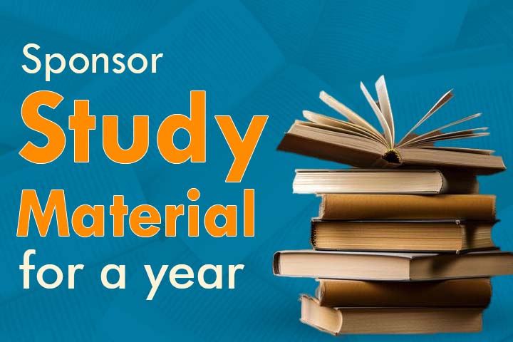 Sponsor Study Material For One Year