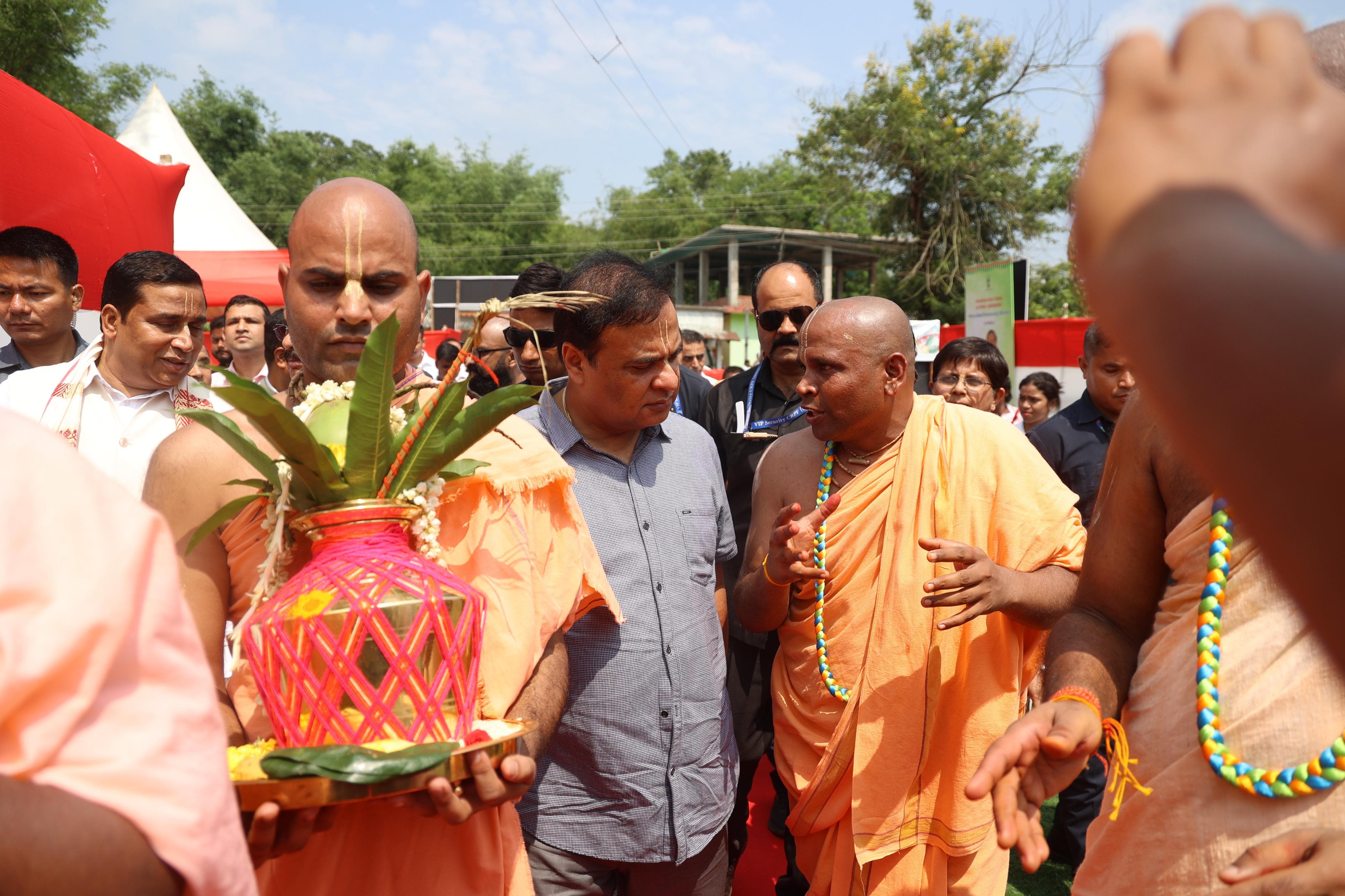 Bhumi Pujan Nalbari