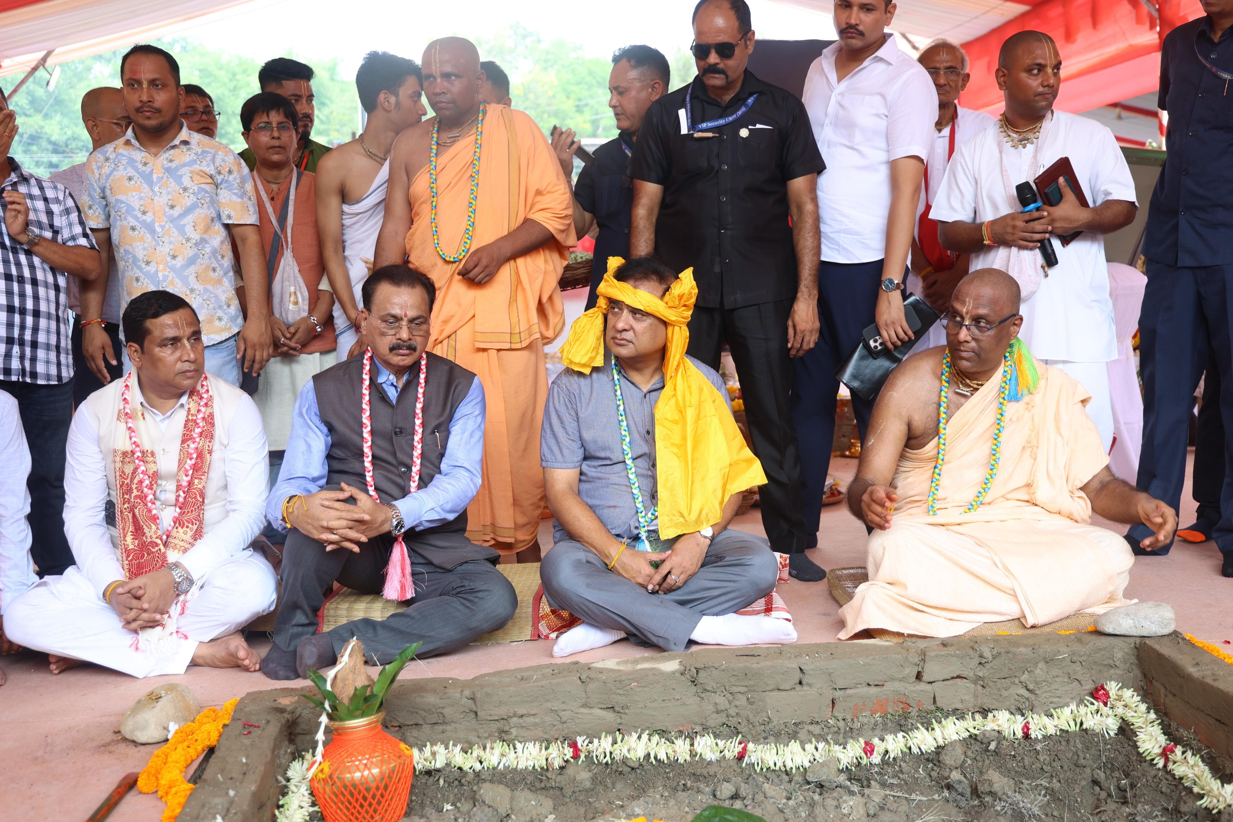 Bhumi Pujan Nalbari