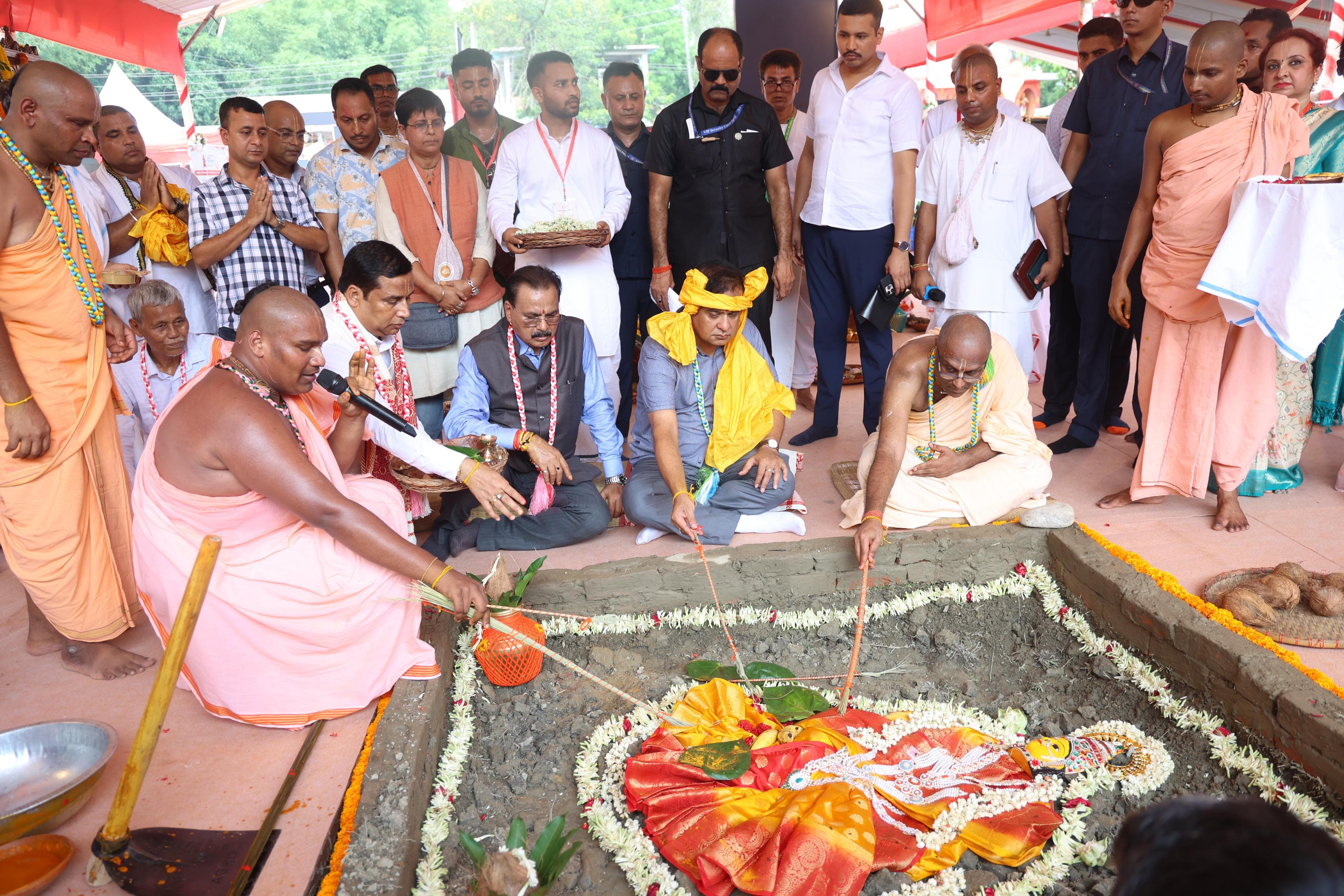 Bhumi Pujan Nalbari