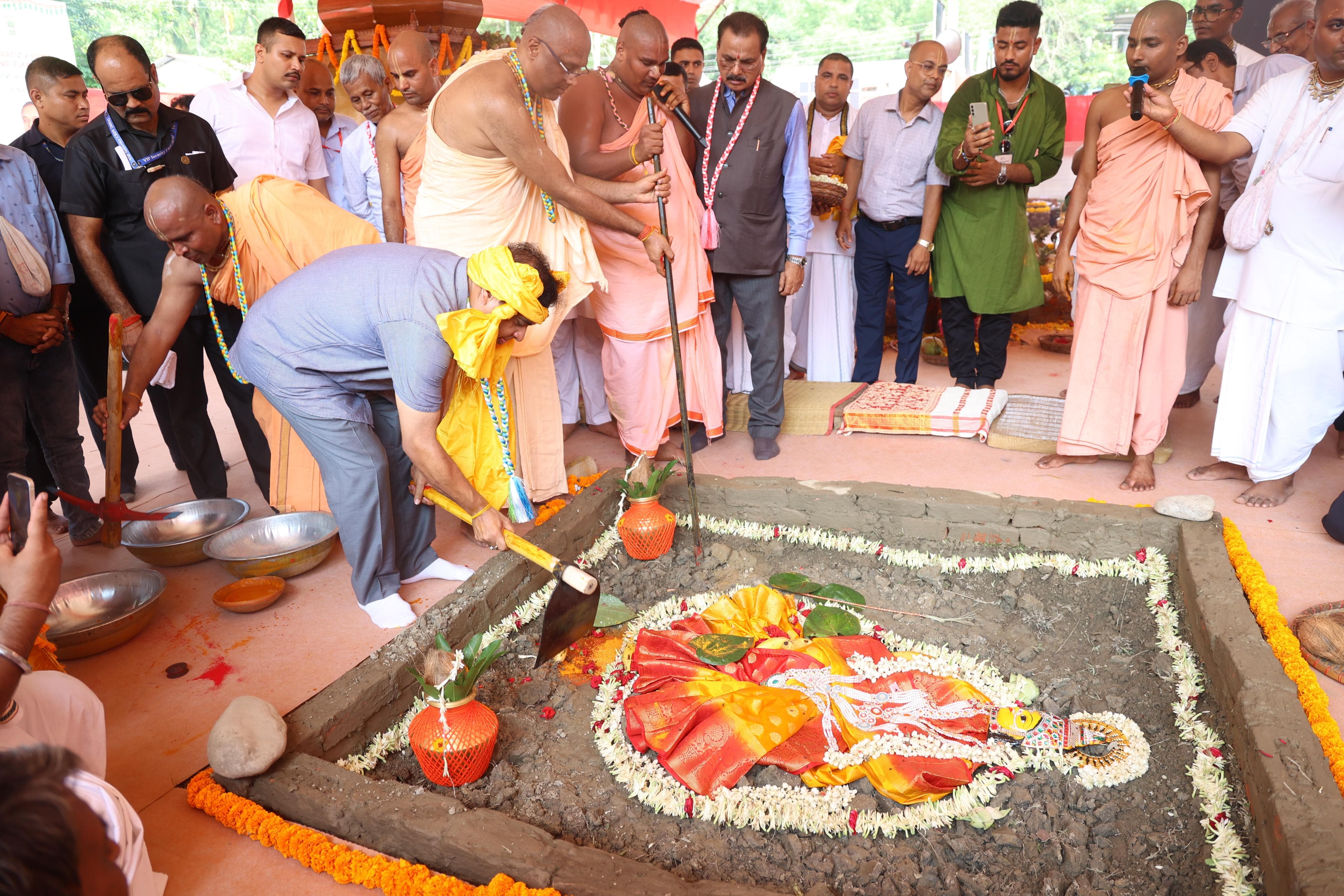 Bhumi Pujan Nalbari