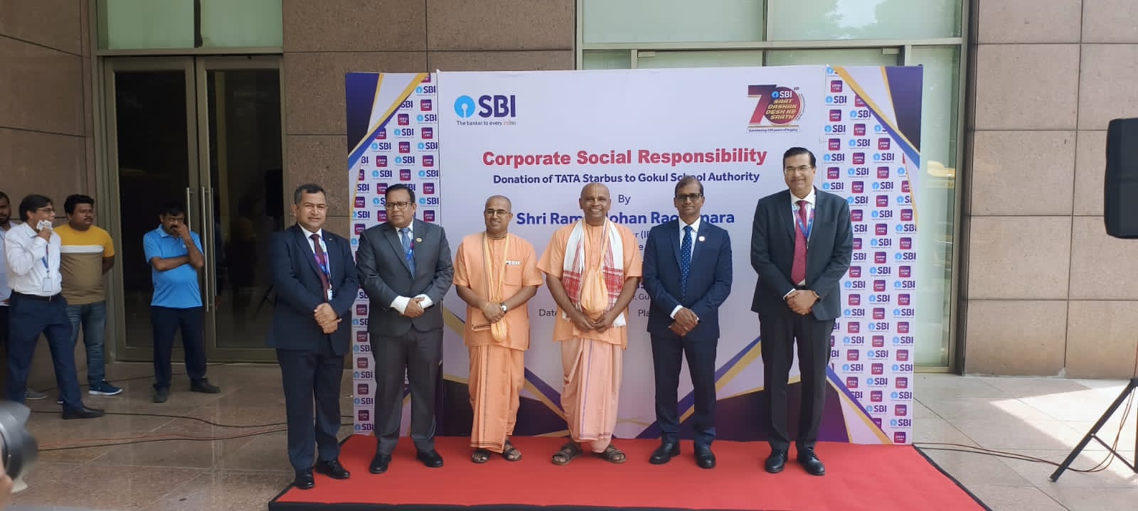 SBI Donates School Bus