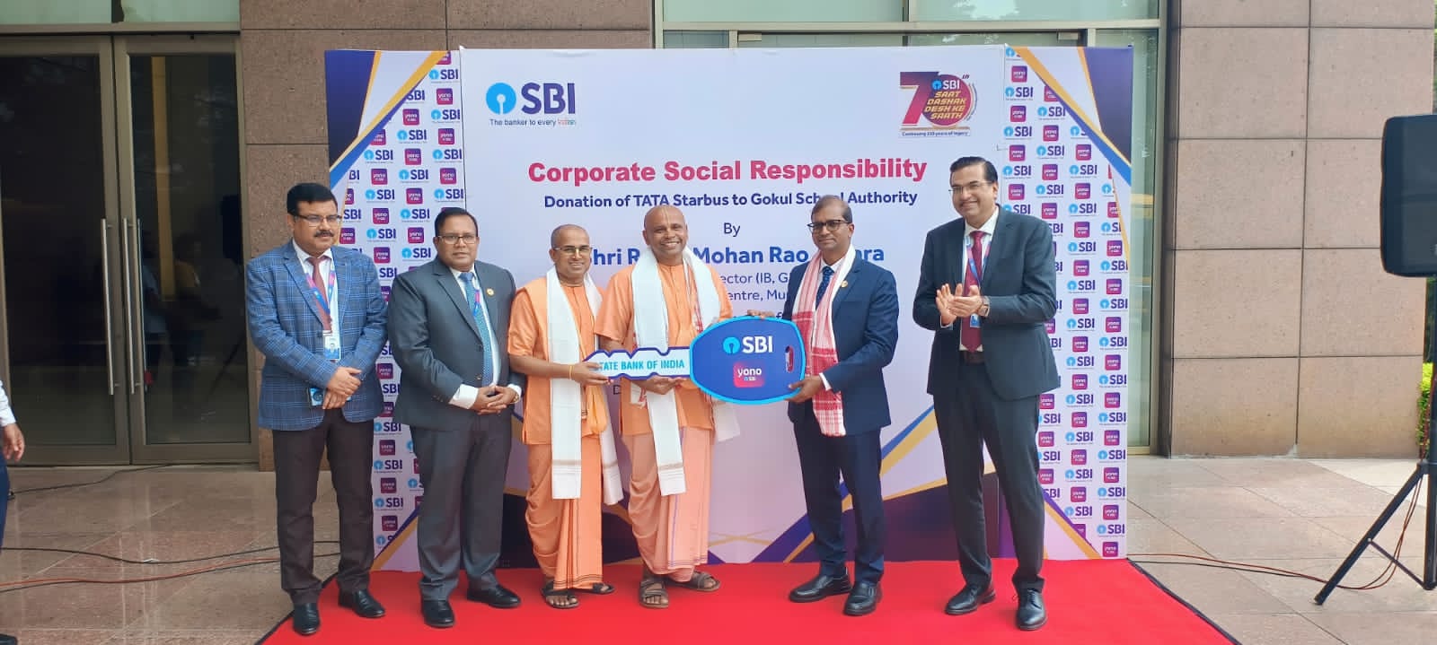 SBI Donates School Bus