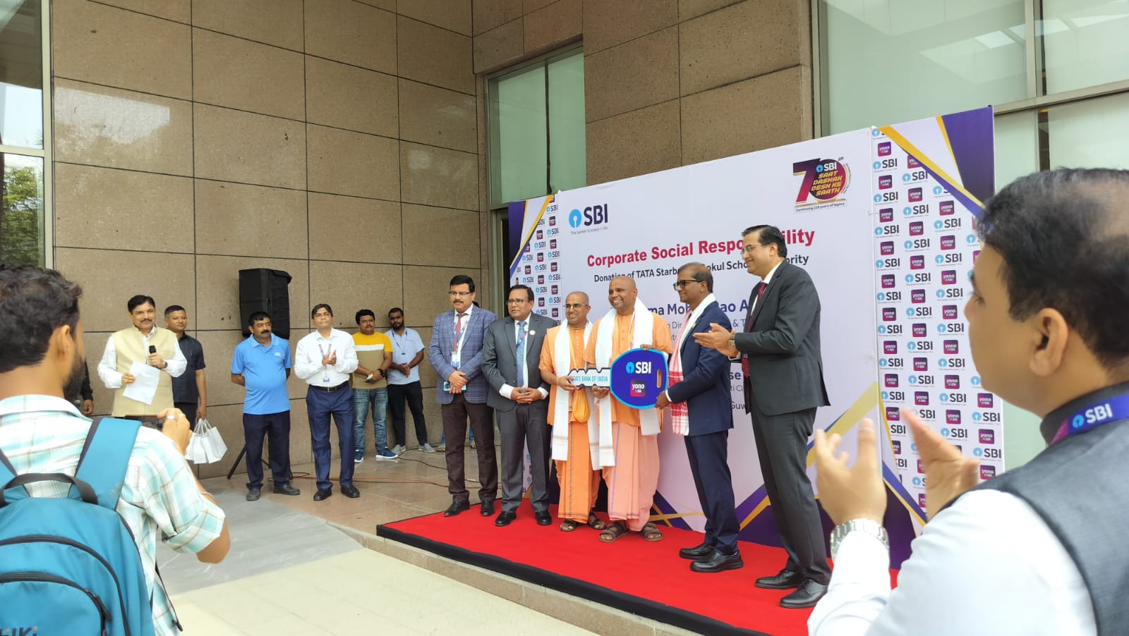 SBI Donates School Bus