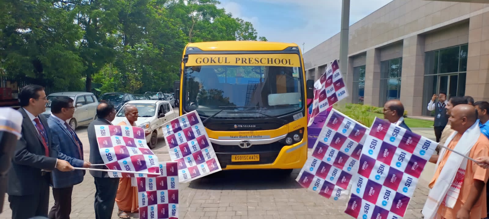 SBI Donates School Bus