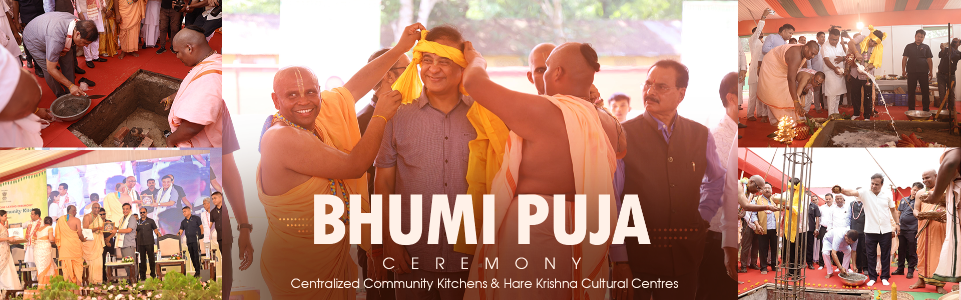 Bhumi pujan Ceremony  