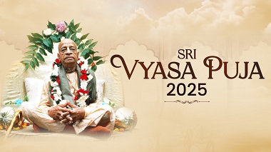 Sri Vyasa Puja 2025