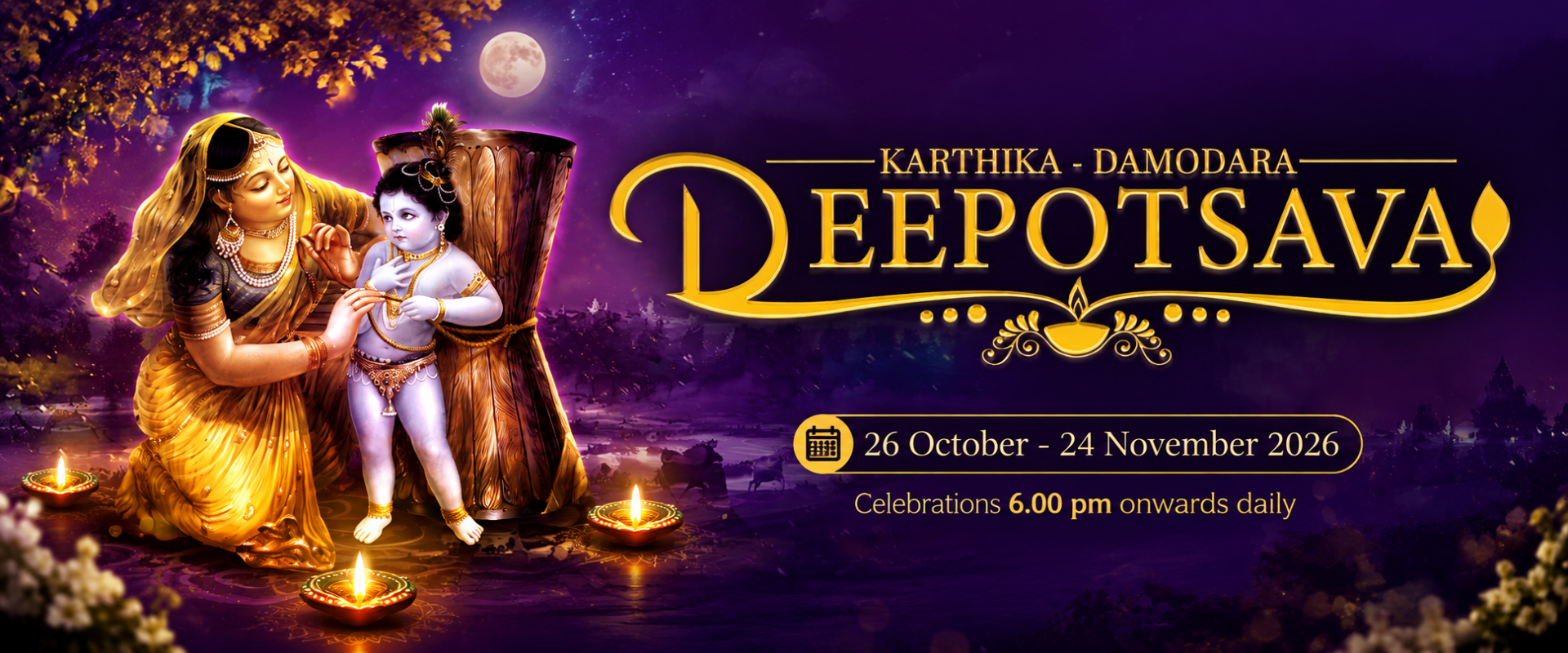 Deepotsava 26 October to 24 November 2026